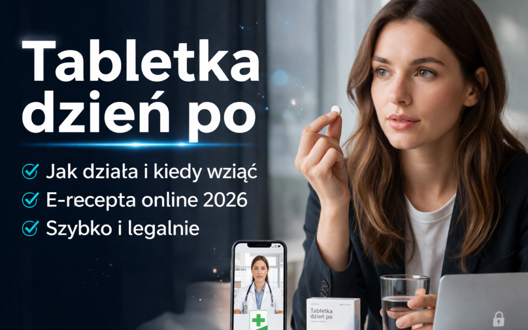 Tabletka dzień po - jak działa, kiedy wziąć i jak legalnie uzyskać e‑receptę online (2026)